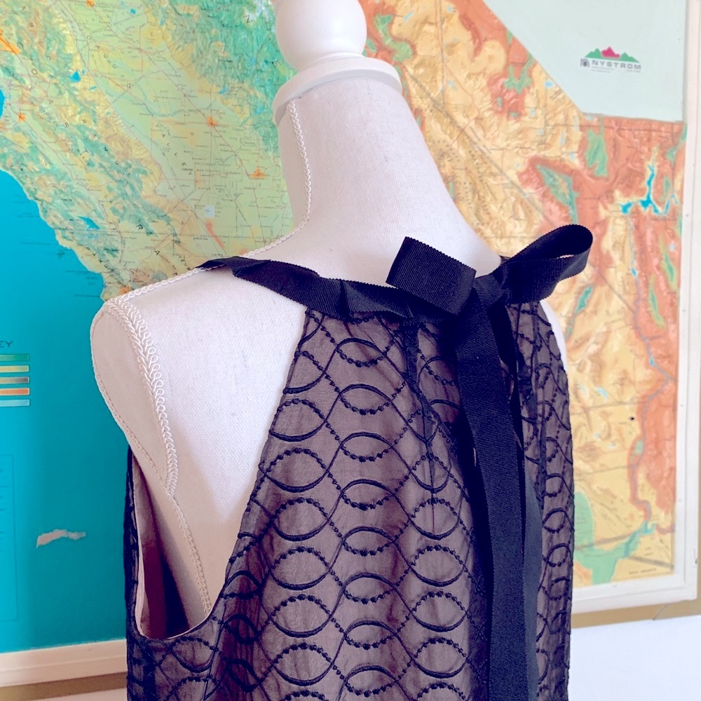 Lovely Ribbon Edged Top